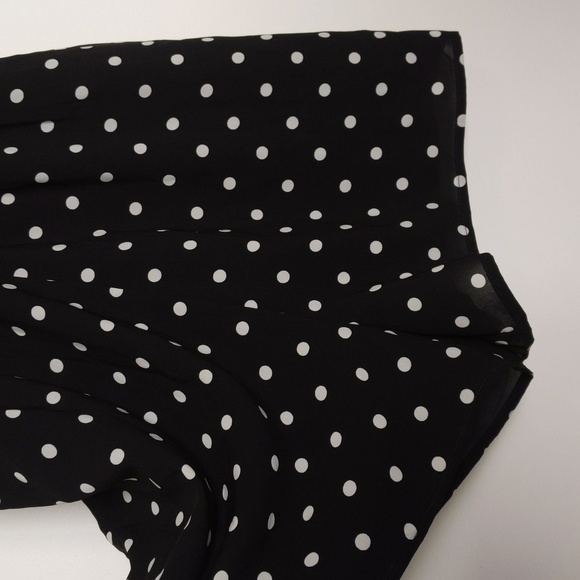 NEW Japna black & white polkadot romper size small - Picture 3 of 12